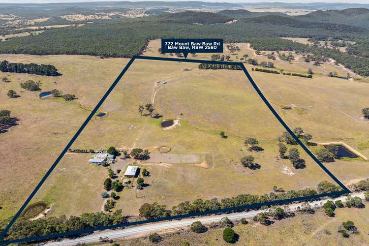 Main view of Homely lifestyle listing, 772 Mount Baw Baw Road, Goulburn NSW 2580