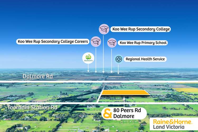 Main view of Homely acreageSemiRural listing, 80 Peers Road, Dalmore VIC 3981