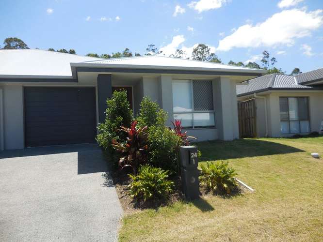 Main view of Homely semiDetached listing, 1/24 Velox Circuit, Upper Coomera QLD 4209
