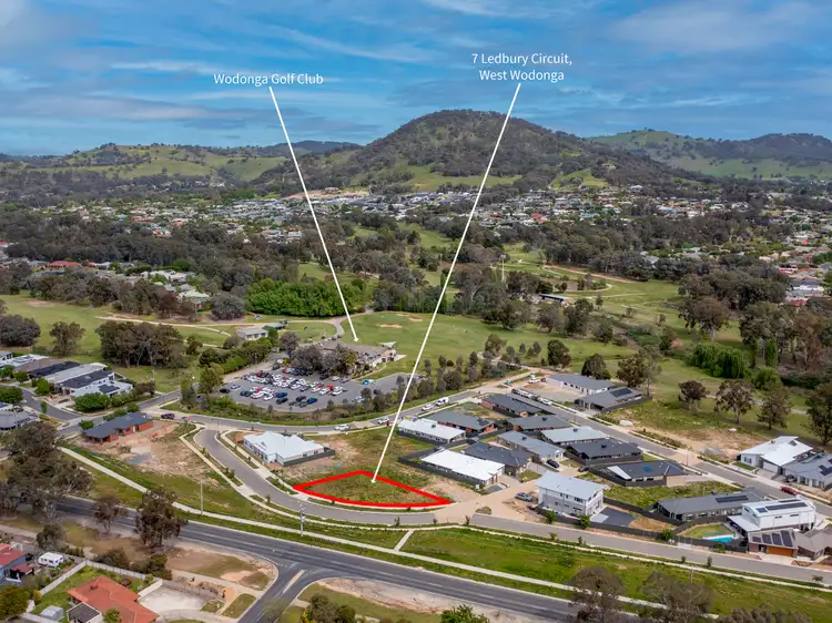 Main view of Homely land listing, 7 Ledbury Circuit, West Wodonga VIC 3690