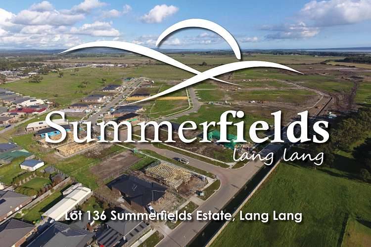 Main view of Homely residentialLand listing, Lot 136 Summerfields Estate, Lang Lang VIC 3984