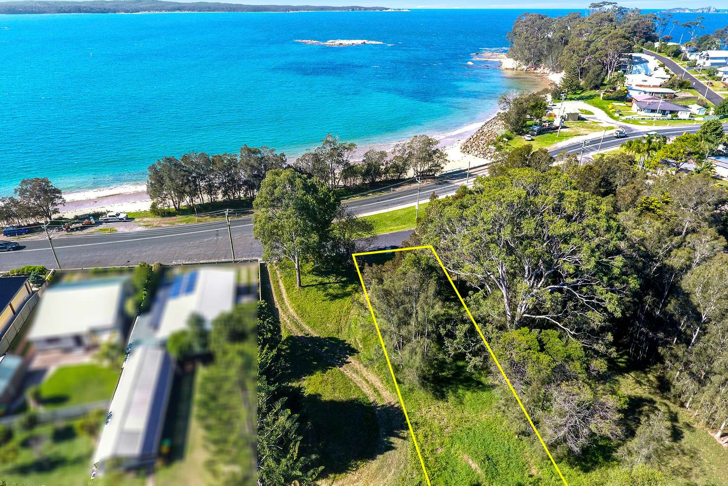 Main view of Homely residentialLand listing, 406 Beach Road, Batehaven NSW 2536
