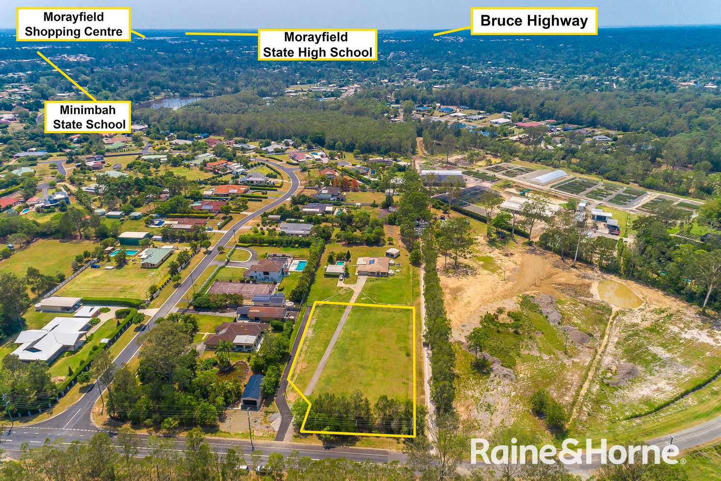 Main view of Homely residentialLand listing, 55 Tinney Road, Upper Caboolture QLD 4510