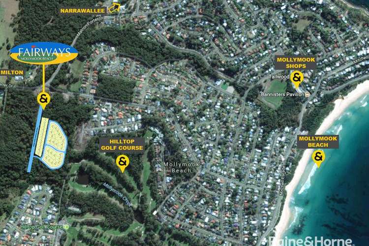 Third view of Homely residentialLand listing, Lot 2 Brookwater Crescent - Fairways, Mollymook Beach NSW 2539