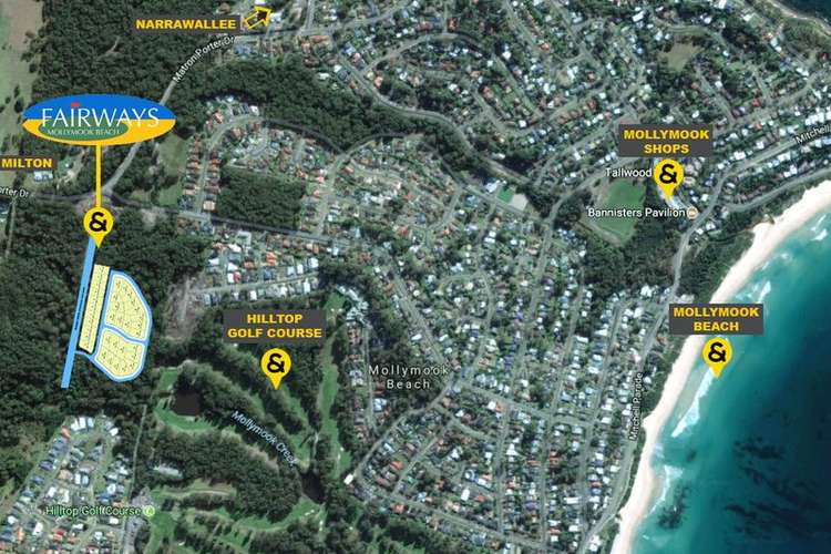 Sixth view of Homely residentialLand listing, Lot 33 Brookwater Crescent - Fairways, Mollymook Beach NSW 2539