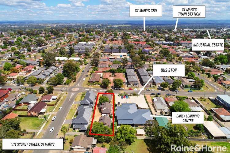 Second view of Homely townhouse listing, 1/72 Sydney Street, St Marys NSW 2760