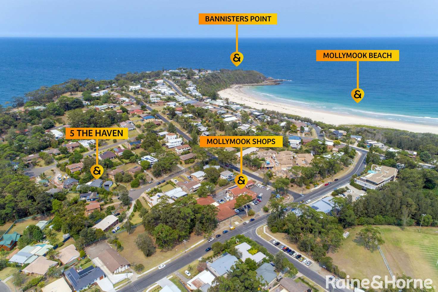 Main view of Homely house listing, 5 The Haven, Mollymook Beach NSW 2539