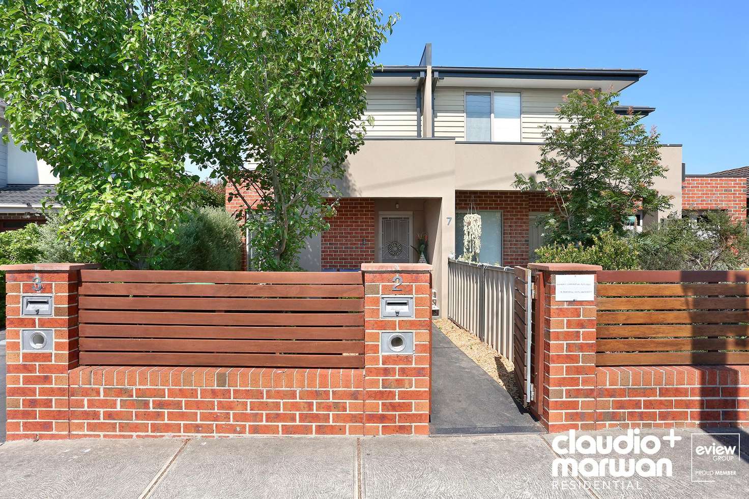 Main view of Homely townhouse listing, 2/7 Hermione Avenue, Oak Park VIC 3046