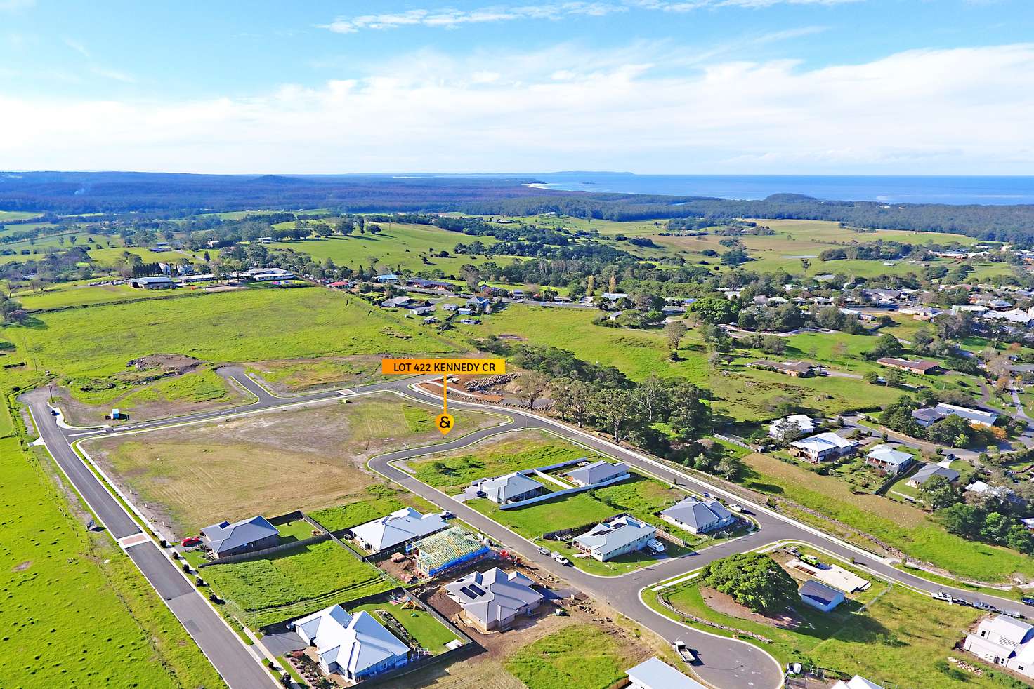 Main view of Homely residentialLand listing, Lot 422 Kennedy Crescent Corks Hill Stage 4, Milton NSW 2538