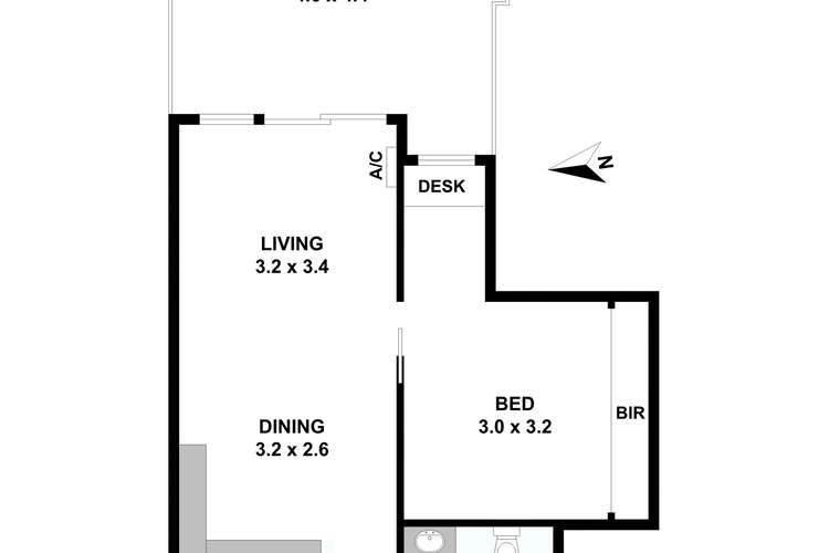 Seventh view of Homely apartment listing, 402/1 Ascot Vale Road, Flemington VIC 3031