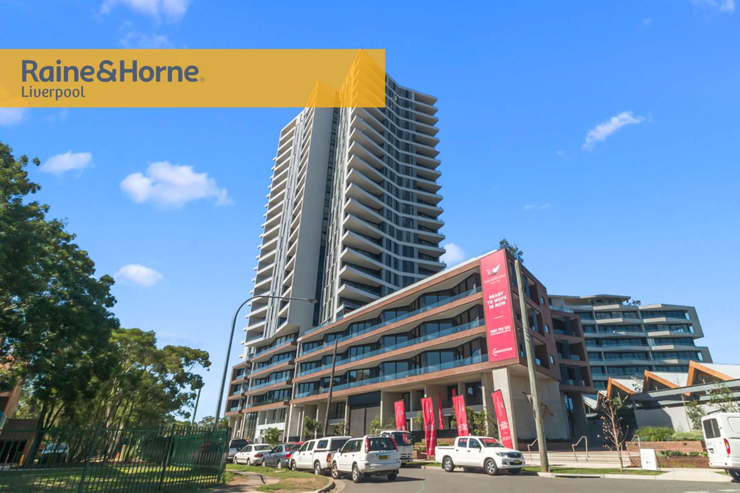 Main view of Homely apartment listing, 801/6A Atkinson Street, Liverpool NSW 2170