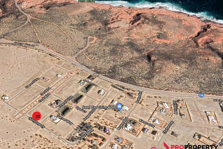 Fifth view of Homely residentialLand listing, 22 Sunstone Drive, Kalbarri WA 6536