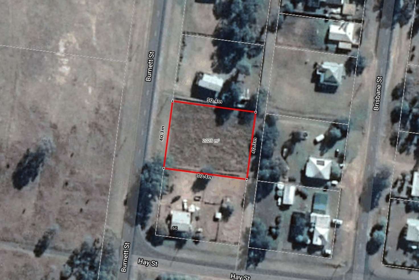 Main view of Homely residentialLand listing, 64 Burnett Street, Nanango QLD 4615