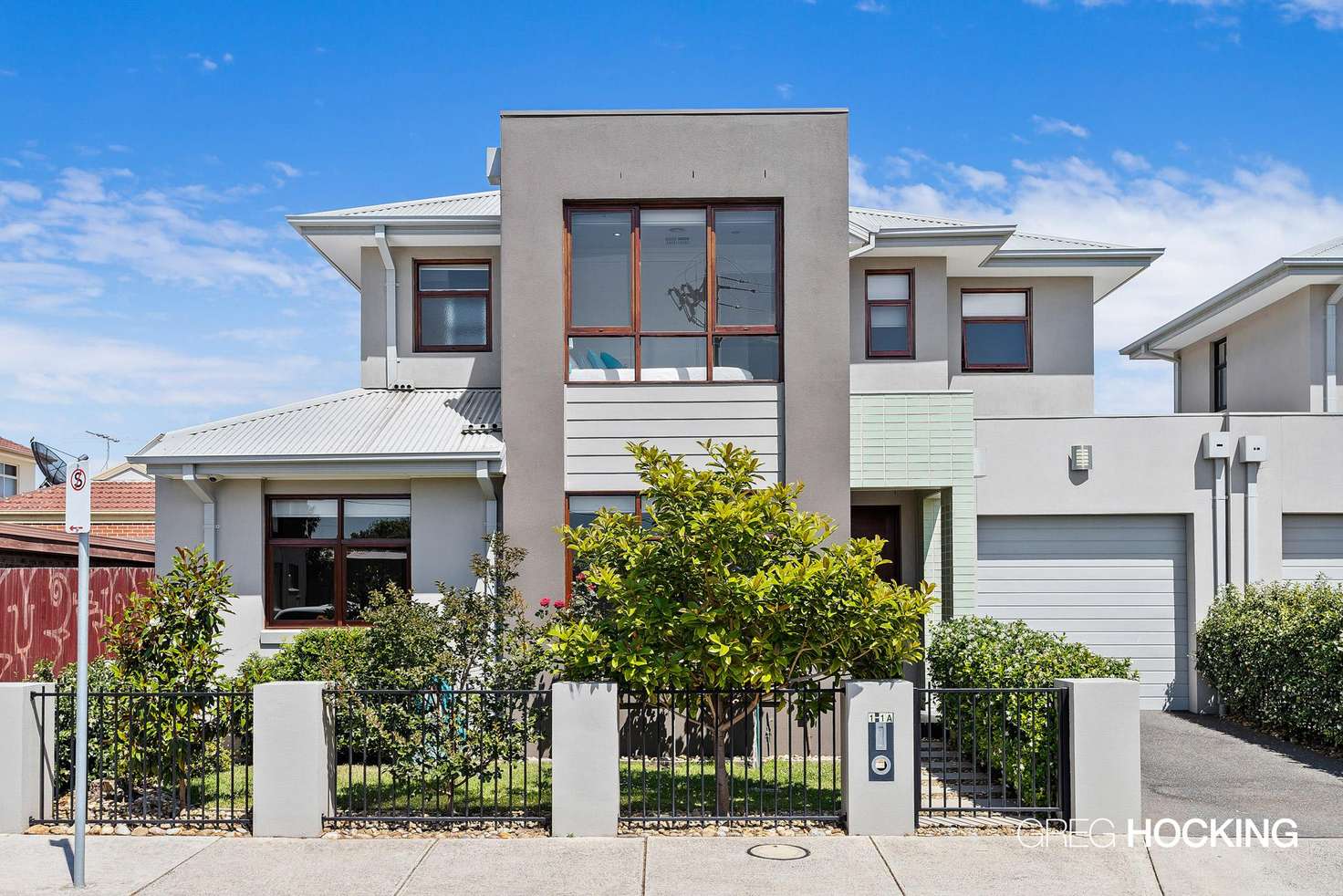 Main view of Homely townhouse listing, 1/1a Barb Street, Maribyrnong VIC 3032
