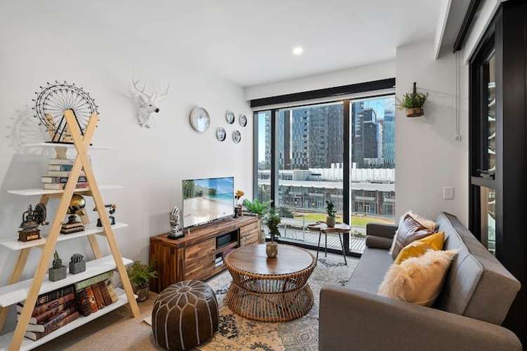 Main view of Homely apartment listing, 1b1b/8 Pearl River Road, Docklands VIC 3008