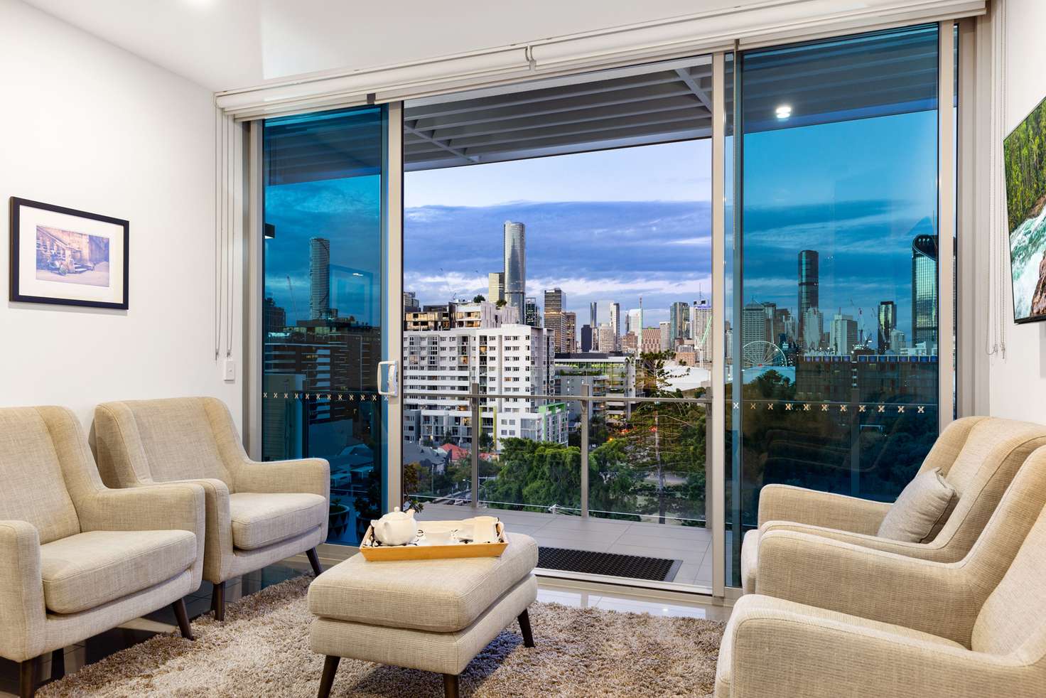 Main view of Homely apartment listing, 703/32 Russell Street, South Brisbane QLD 4101