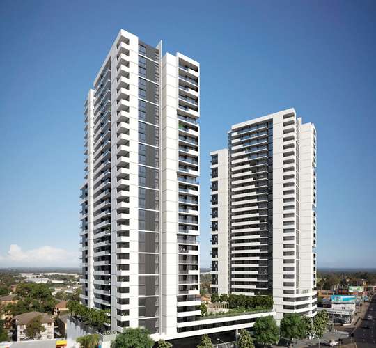 Main view of Homely unit listing, 2204/420 Macquarie Street, Liverpool NSW 2170