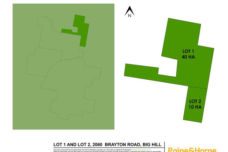 LOT 1 & 2, 2060 Brayton Road, Big Hill NSW 2579