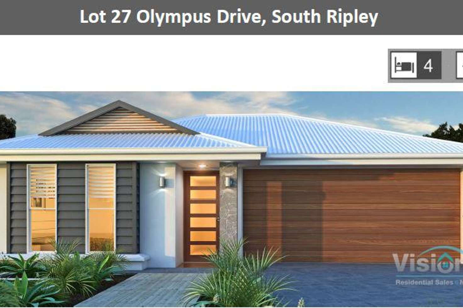 Main view of Homely residentialLand listing, LOT 27 Olympus street, South Ripley QLD 4306