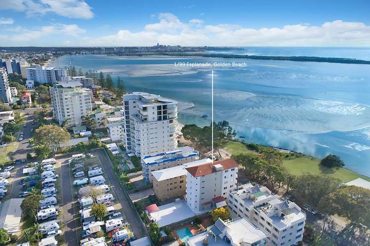 Main view of Homely unit listing, 1/99 Esplanade, Golden Beach QLD 4551