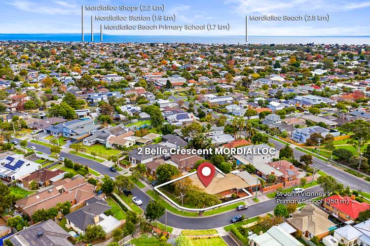 Second view of Homely house listing, 2 Belle Crescent, Mordialloc VIC 3195