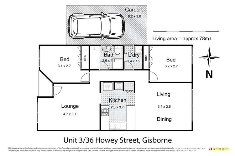 Fifth view of Homely unit listing, 3/36 Howey Street, Gisborne VIC 3437