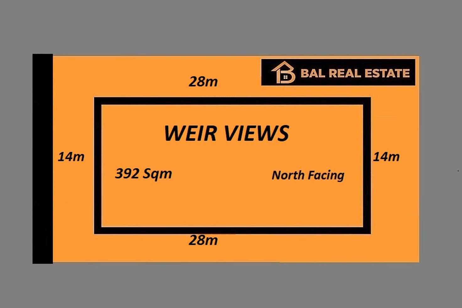 Main view of Homely residentialLand listing, 41 Gansha Street, Weir Views VIC 3338