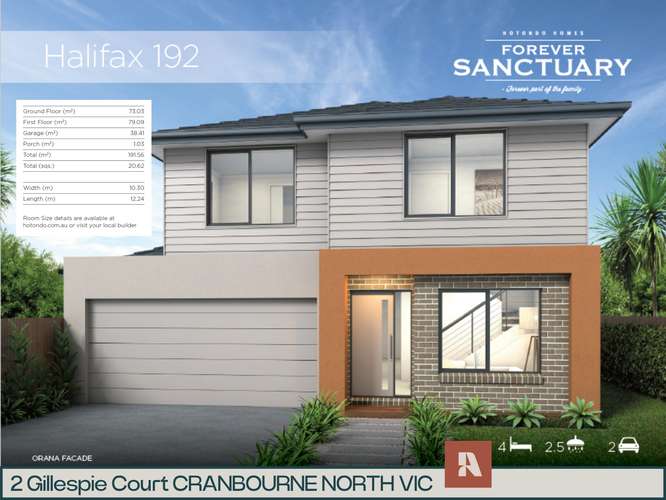 Second view of Homely residentialLand listing, 2 Gillespie Court, Cranbourne North VIC 3977