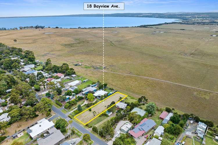 Main view of Homely residentialLand listing, 18 Bayview Avenue, Tenby Point VIC 3984
