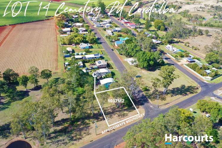 Main view of Homely residentialLand listing, Lot 14 CEMETERY ROAD, Cordalba QLD 4660
