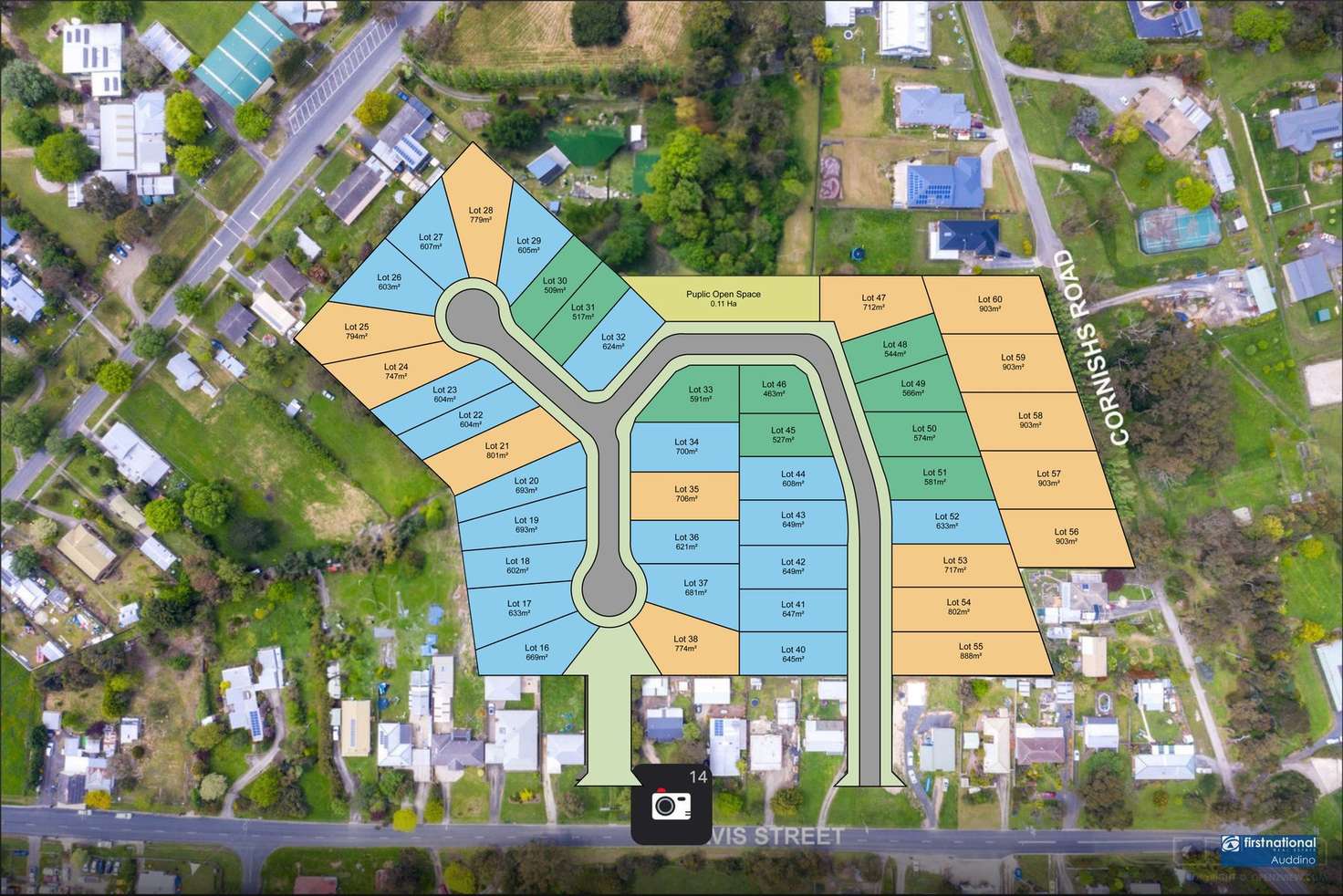 Main view of Homely residentialLand listing, LOT 58 18A Davis Street, Nyora VIC 3987
