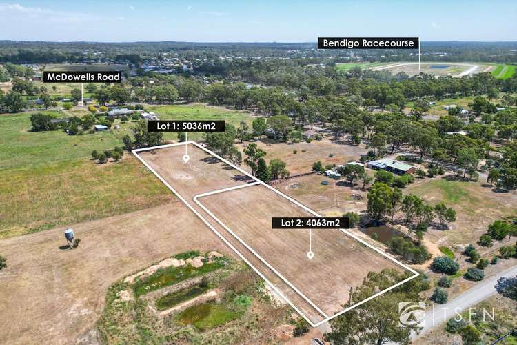Main view of Homely residentialLand listing, 14 & 16 Dixons Road, East Bendigo VIC 3550