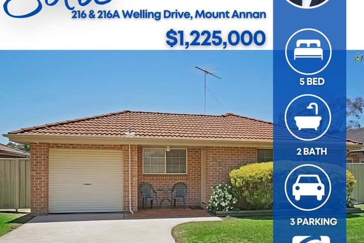 Main view of Homely house listing, 216 & 216A Welling Drive, Mount Annan NSW 2567