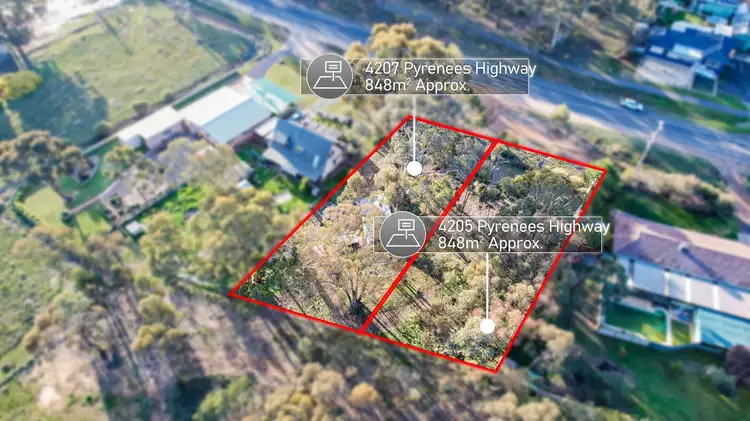 Third view of Homely land listing, 4207 Pyrenees Highway, Flagstaff VIC 3465