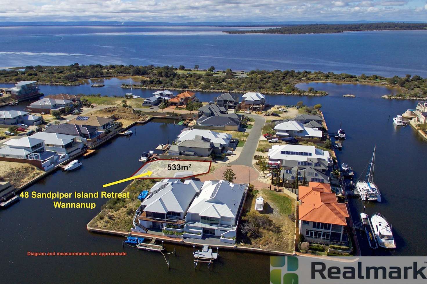 Main view of Homely residentialLand listing, 48 Sandpiper Island Retreat, Wannanup WA 6210