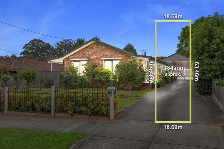 Main view of Homely house listing, 25 Central Avenue, Croydon South VIC 3136