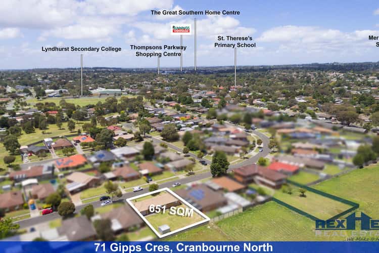Second view of Homely house listing, 71 Gipps Crescent, Cranbourne North VIC 3977