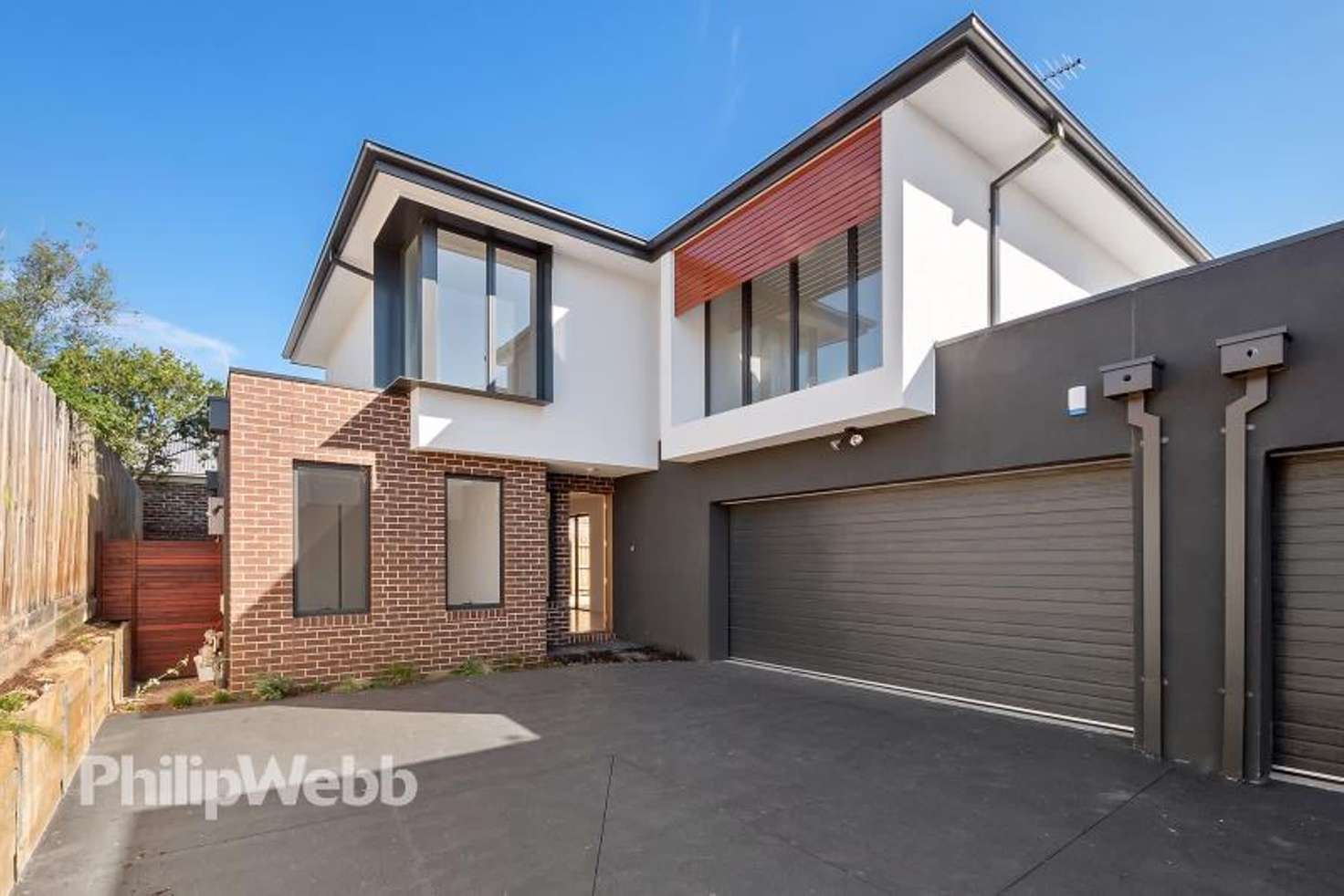 Main view of Homely townhouse listing, 2/45 Cornfield Grove, Box Hill South VIC 3128