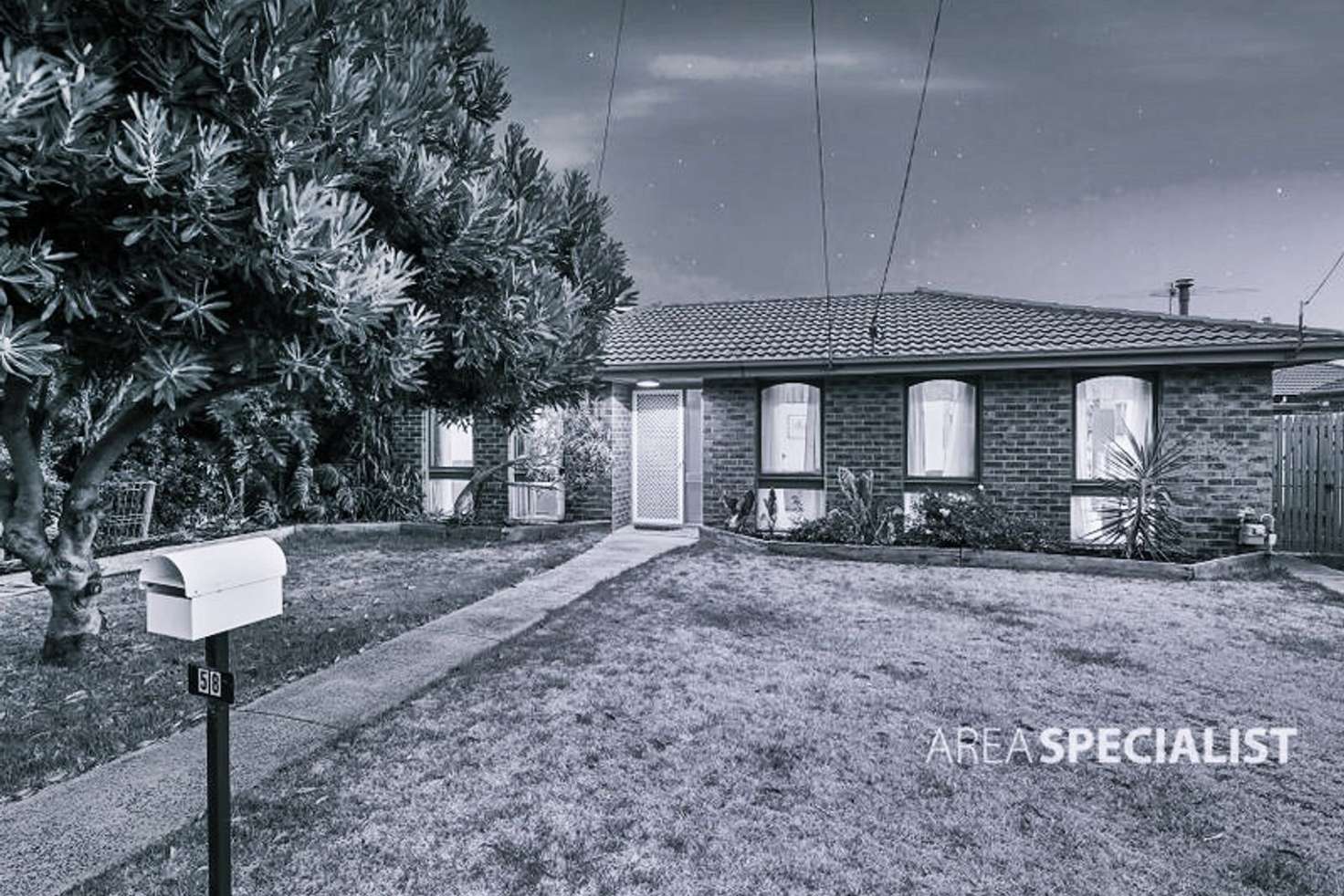 Main view of Homely house listing, 58 Hughes Avenue, Edithvale VIC 3196