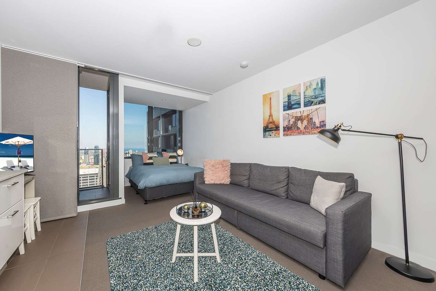 Main view of Homely apartment listing, 3104/220 Spencer Street, Melbourne VIC 3000