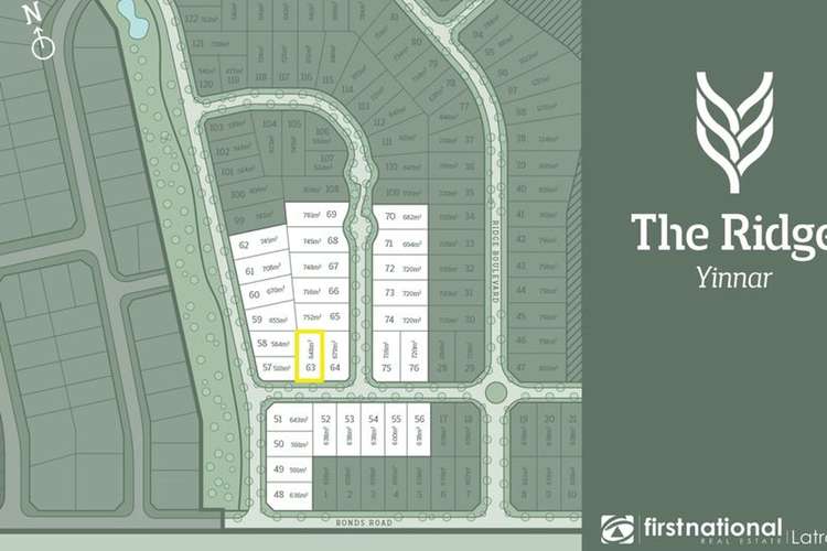 Main view of Homely residentialLand listing, Lot 63/55 Bonds Road, Yinnar VIC 3869