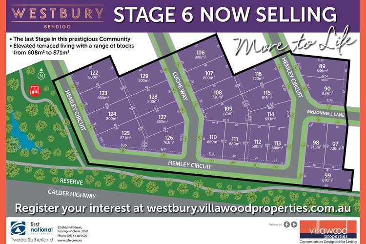 Second view of Homely residentialLand listing, Lot 99 Hemley Circuit, Maiden Gully VIC 3551