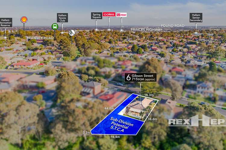 Second view of Homely house listing, 6 Gibson Street, Hallam VIC 3803
