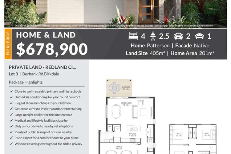 Second view of Homely residentialLand listing, Lot 3 55-57 Burbank Road, Birkdale QLD 4159