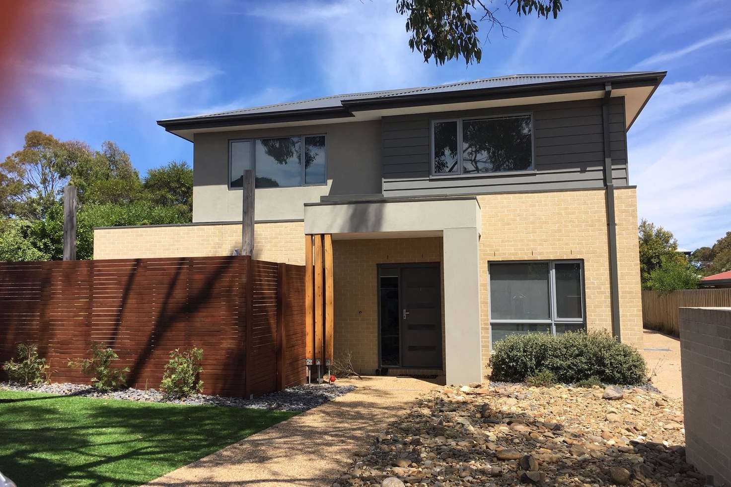 Main view of Homely townhouse listing, 1/14 Olympic Parade, Dromana VIC 3936