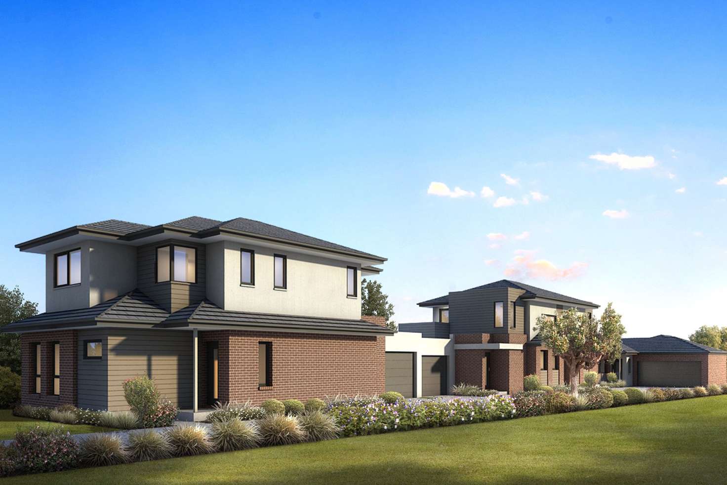 Main view of Homely townhouse listing, Lot 2 & 3/10 David Street, Knoxfield VIC 3180