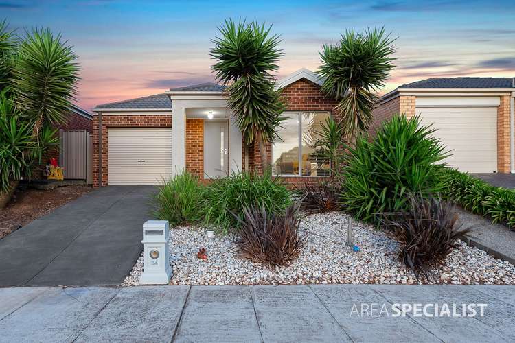 Main view of Homely house listing, 34 Hascombe Drive, Caroline Springs VIC 3023