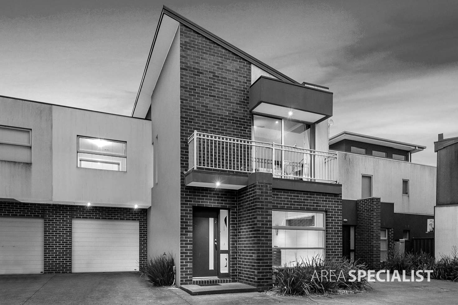 Main view of Homely townhouse listing, 2/1 Dargi Green, Caroline Springs VIC 3023