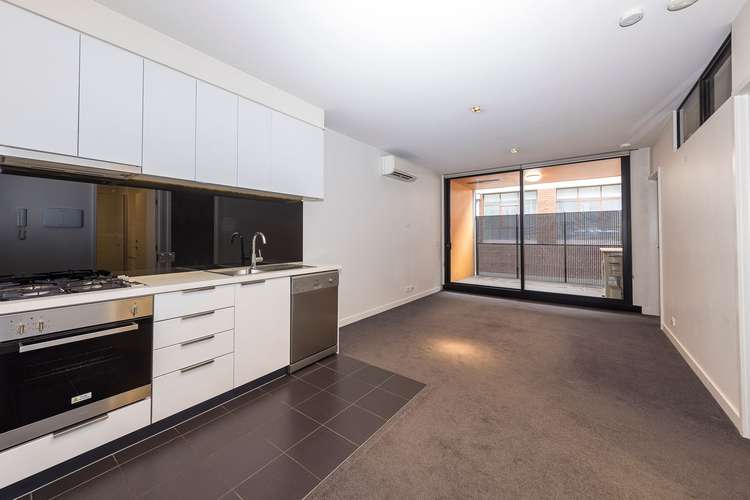 Third view of Homely apartment listing, 205/107 Hawke Street, West Melbourne VIC 3003