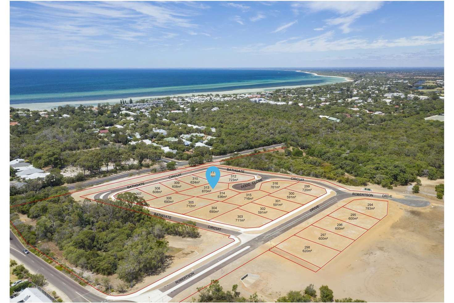 Main view of Homely residentialLand listing, 4 Dodd Close, Dunsborough WA 6281